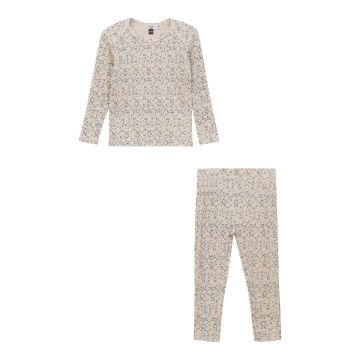 Little Fragile 2 pc Girls Set Blue/Taupe