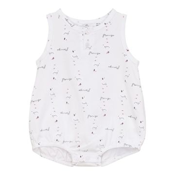 So Loved Baby Overall White