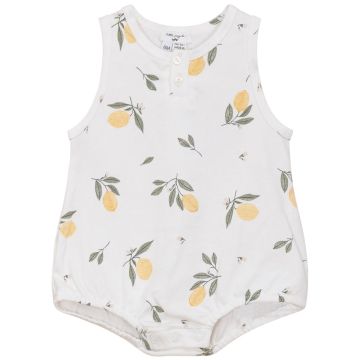 Little Fragile Boys Overall White/Yellow