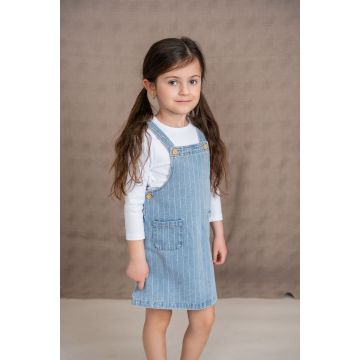 FYI Girls Jumper Light Denim