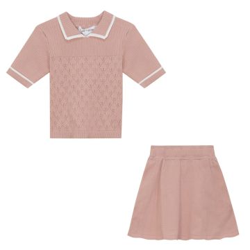 Charlotte & George 2 pc Girls Set Rosebud