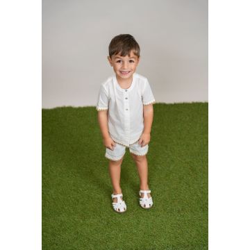 Clo 2 pc Boys Set Off White