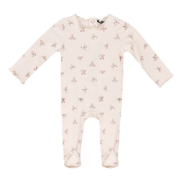Whipped Cocoa Baby Romper Pink