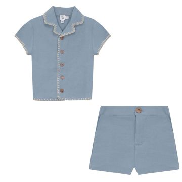 Mr. Mr 2 pc Boys Set Blue