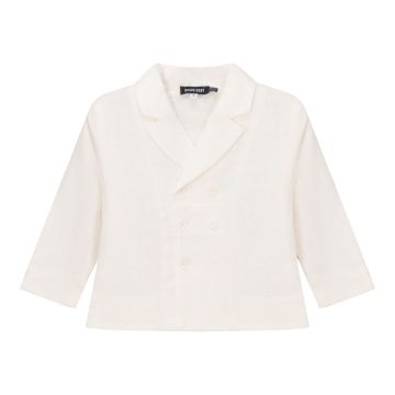 Space Grey Boys Blazer Off White