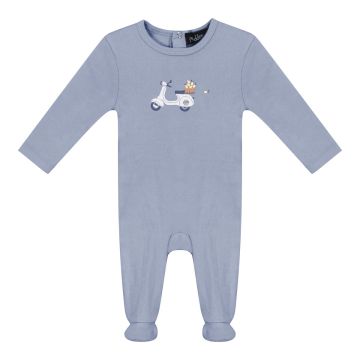 Puddles Baby Pullover Blue