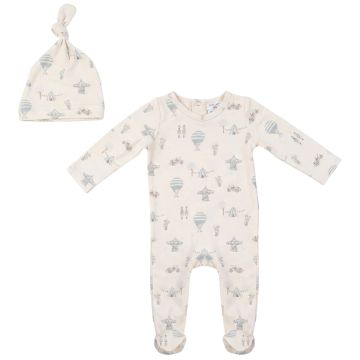 Fragile Baby Romper With Print