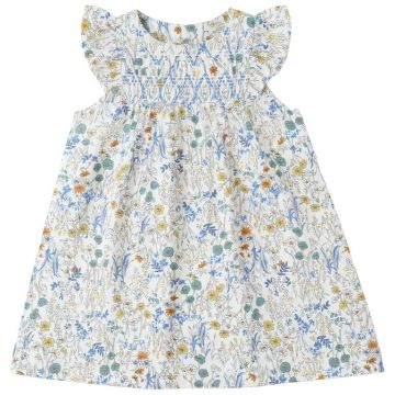 Charlotte & George Girls Jumper In Flower fabric