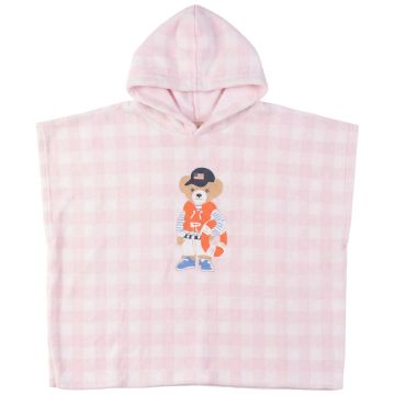 Fragile Poncho In Terry Embroidery