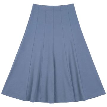 Five Stars Girls Midi Length Paneled Skirt