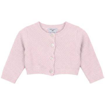 Fragile Baby Crop Knit Cardigan