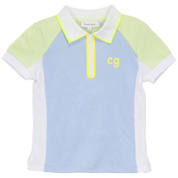 Charlotte & George Boys Short Sleeves Multi Polo Top