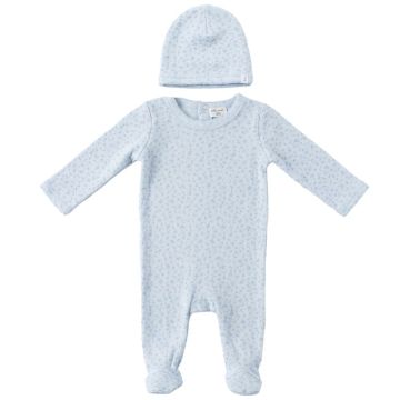 Little Fragile Baby Flower Pointelle Romper Set