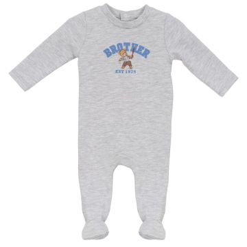 Whipped Cocoa Baby Bro Romper