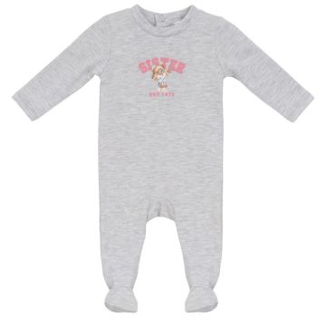 Whipped Cocoa Baby Romper Sis Romper