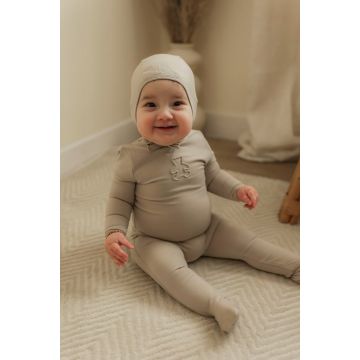 Bebe Bella Baby Modal Embossed Bear Layette