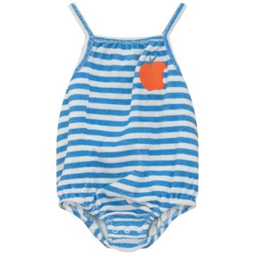 Puddles Baby Boys Cotton Terry "Peach" Bubble
