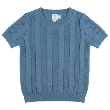 Mr. Mr Boys Textured Colomn Design Knit Sweater