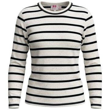 Pinky Promise Teens Rib Striped T Shirt