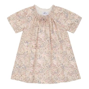 Jolie Capri Girls Cotton Floral Dress