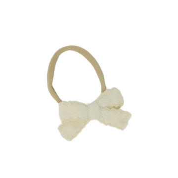 Bandeau Scallop Mohair Baby Nylon Band