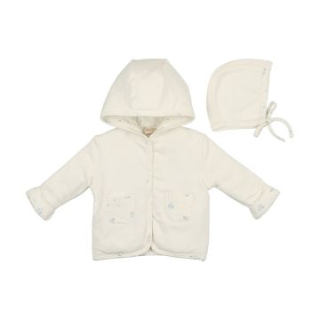 Mon Tresor Scattered Blossoms Jacket/Hat