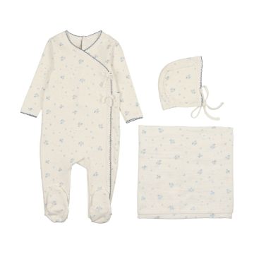 Mon Tresor Scattered Blossoms Layette Set