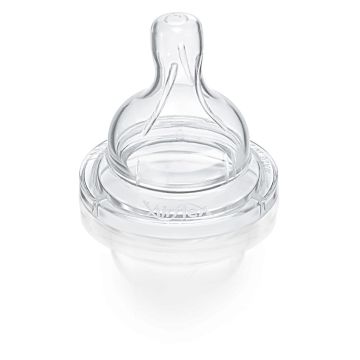 Avent Classic Baby Bottle Replacement Nipple - Variable-Flow | SCF635/27
