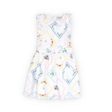 The New Society Jacinthe Special Dress Multicolor Embroidery