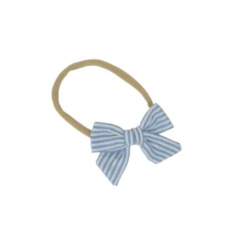 Bandeau Seersucker Baby Nylon Band Light Blue