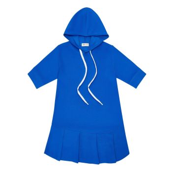 Crew Swim Cobalt Boxy Short Terry Dress