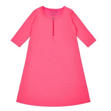 Crew Swim Mesh Neon Swim Dress