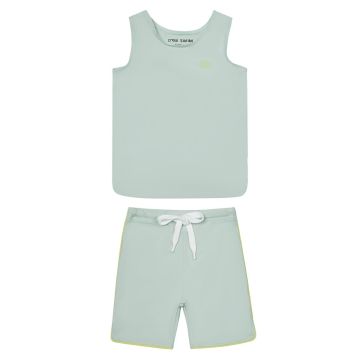 Crew Swim Green Coastal Boy Swim Set