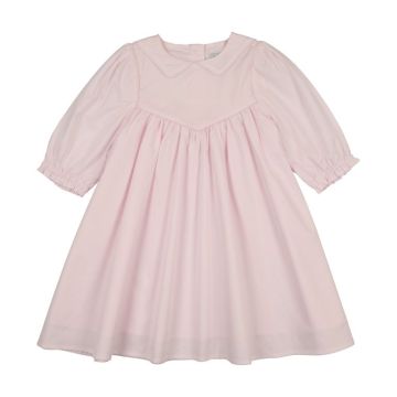 Kin+Kin STITCHED DOWN COLLAR LONG SLEEVE DRESS