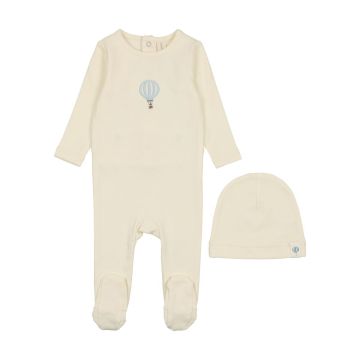 Lilette SINGLE HOT AIR BALLOON FOOTIE SET
