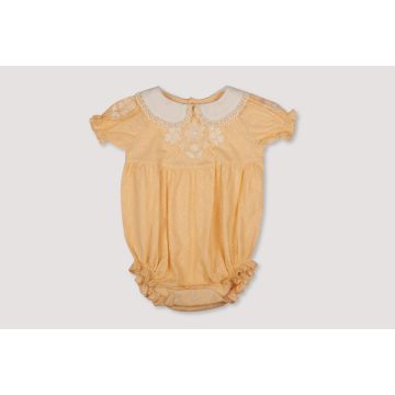 Early Sunday MARTHA BABY BUBBLE ROMPER Vanilla