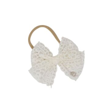 Bandeau Sheer Floral Cut Baby Nylon Band
