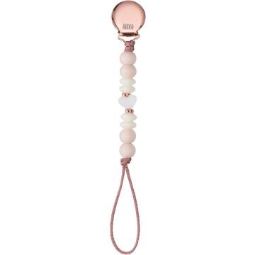 Adora Girls silicone Paci Clip Blush Heart