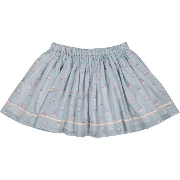 Louis Louise SKIRT OPERA COTTON BOUQUET STRIPE Blue
