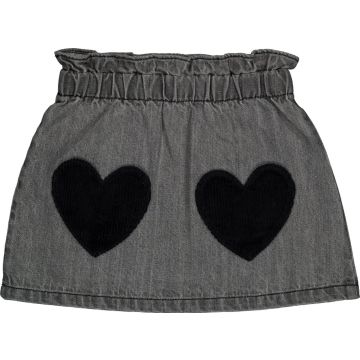 Louis Louise Skirt Teacher Washed Black