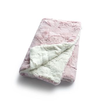 Pink, Purple & White Cat's Eye Beads W\ Ss Flower Spacer