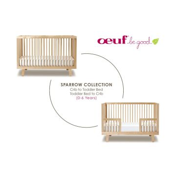 Ouef Sparrow Toddler Bed Bed Conversion Kit – Assorted Colors