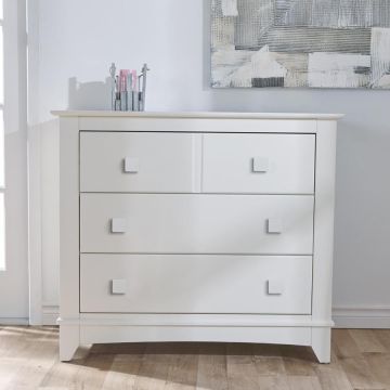 Pali Spessa 3 Drawer Dresser White