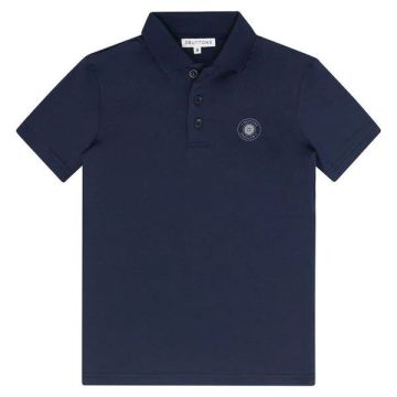 3 Buttons Light Logo Sport - navy Polo