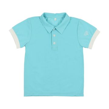 Bonjoy Boys Sports Polo Torquise