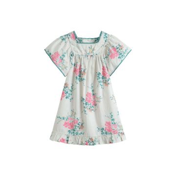 Cera Una Volta Luna Dress Pink Roses