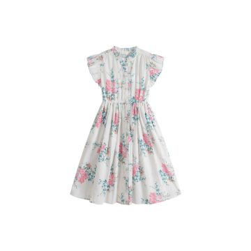 Cera Una Volta Delphine Dress Pink Roses