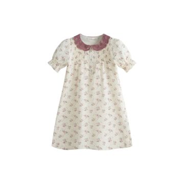 Cera Una Volta Loredana Dress Cream Flower