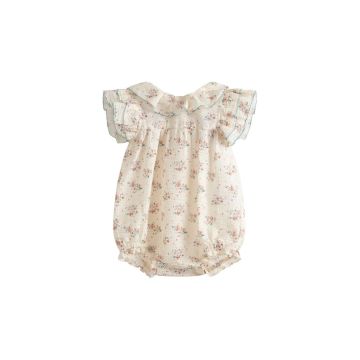 Cera Una Volta Roberta Romper Cream Flower