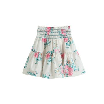 Cera Una Volta Ilenia Skirt Pink Roses